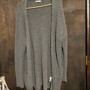 Cozy Chunky Gray Women's Sweater